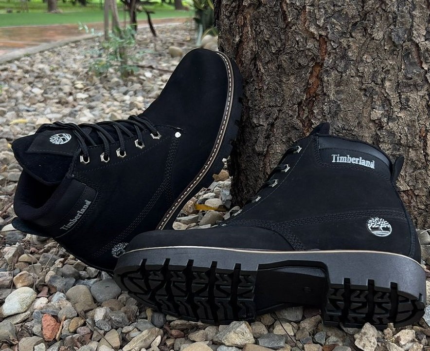TIMBERLAND CLASICA CUERO NEGRO
