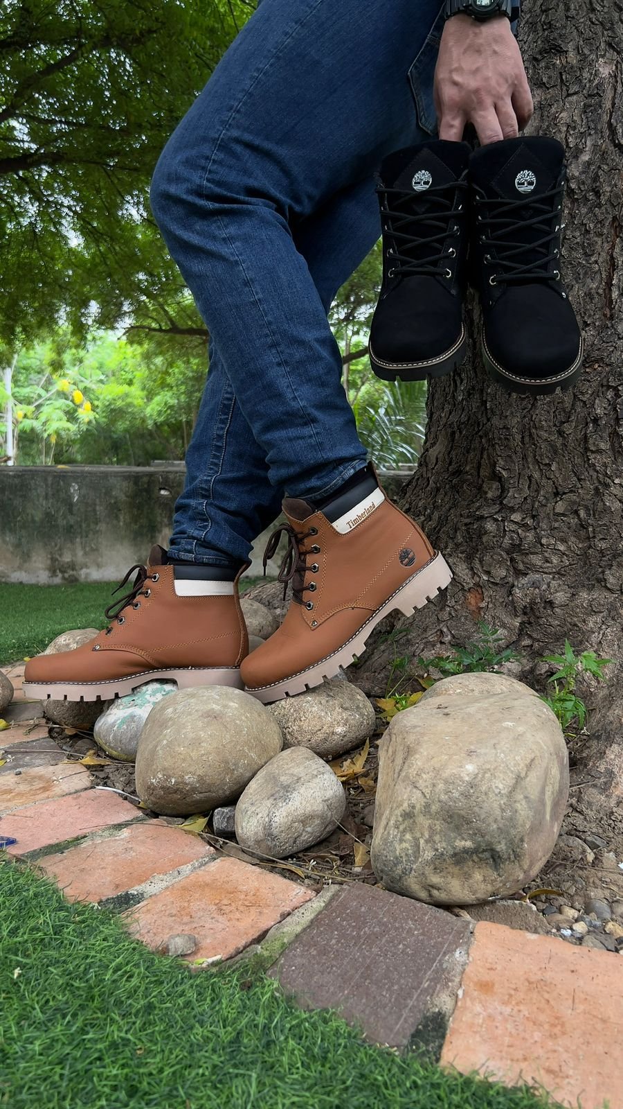 TIMBERLAND CLASICA CUERO AVELLANA